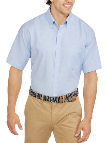 Short Sleeve Oxford Shirt up to 3XL ...